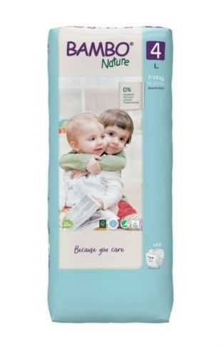 Bambo Nature 4 L 7-14 kg dětské pleny 48 ks Bambo Nature