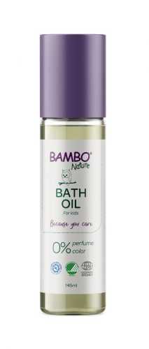 Bambo Nature Tělový olej po koupeli neparfémovaný 145 ml Bambo