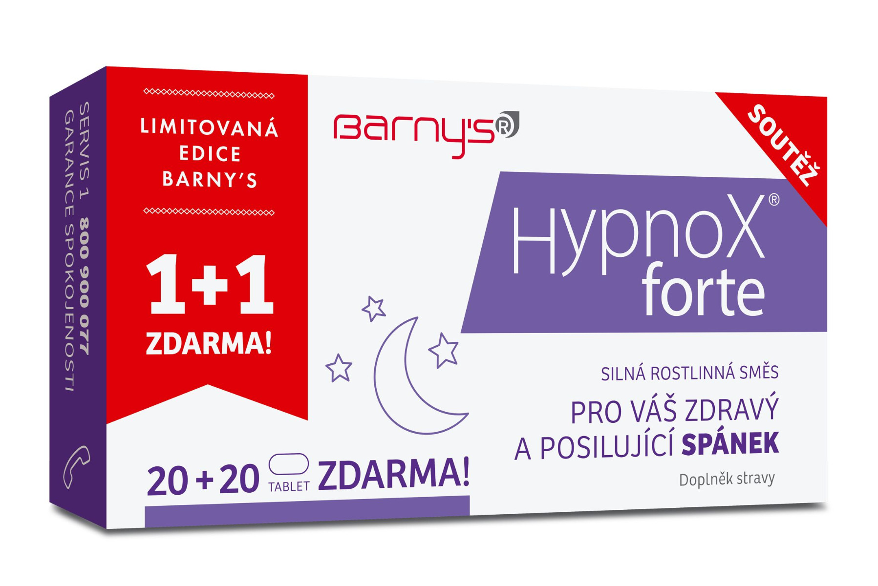 Barny´s HypnoX forte 20+20 tablet Barny´s