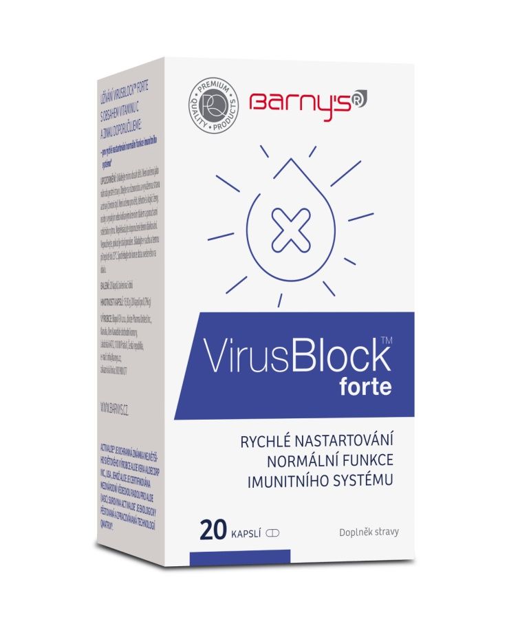 Barny´s VirusBlock forte 20 kapslí Barny´s