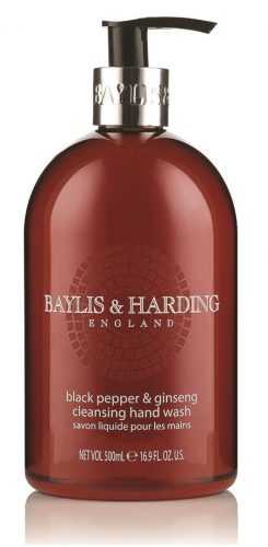 Baylis & Harding Tekuté mýdlo na ruce Černý pepř a ženšen 500 ml Baylis & Harding