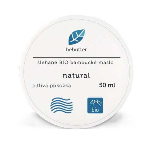 Bebutter Šlehané BIO bambucké máslo natural 50 ml Bebutter