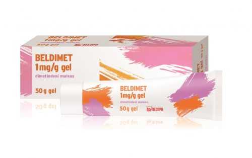 Beldimet 1 mg/g gel 50 g Beldimet