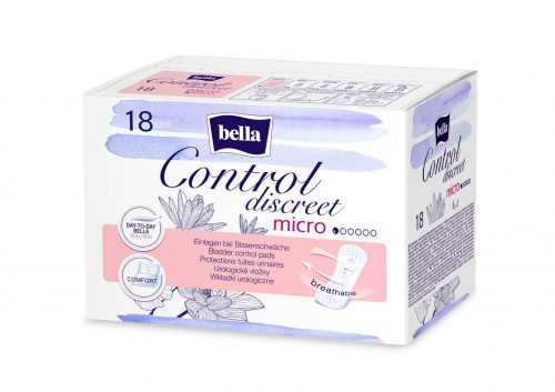Bella Control Discreet micro urologické vložky 18 ks Bella