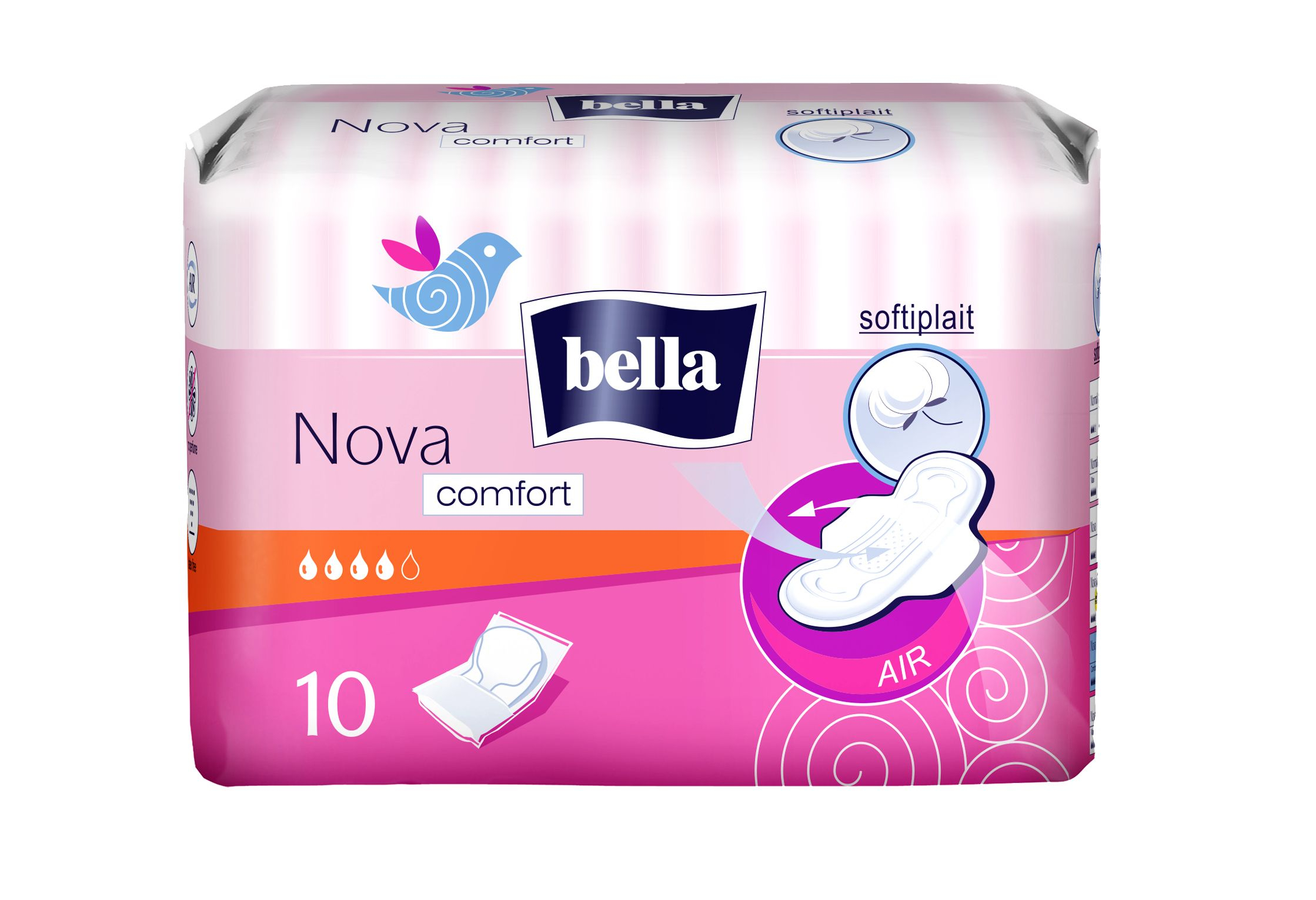 Bella Nova comfort hygienické vložky 10 ks Bella