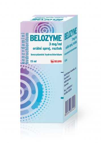 Belozyme 3 mg/ml orální sprej 15 ml Belozyme