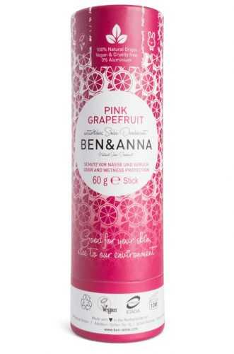 Ben & Anna Tuhý deodorant BIO Růžový grapefruit 60 g Ben & Anna