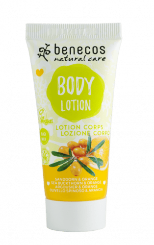 Benecos Sprchový gel Rakytník + Pomeranč 30 ml Benecos