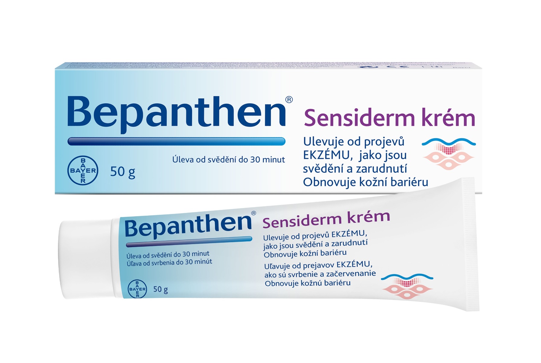 Bepanthen Sensiderm krém 50 g Bepanthen