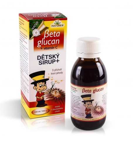 Beta glucan Dětský sirup+ 100 ml/120 g Beta glucan