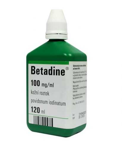 Betadine 100 mg/ml roztok 120 ml Betadine