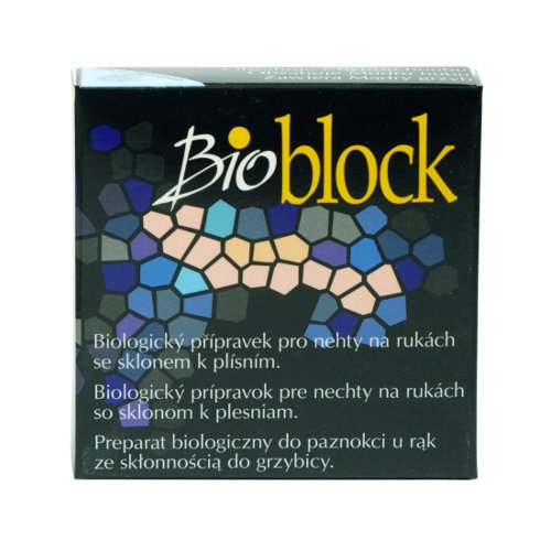 Bio Block Biologický přípravek pro nehty na rukách se sklonem k plísním