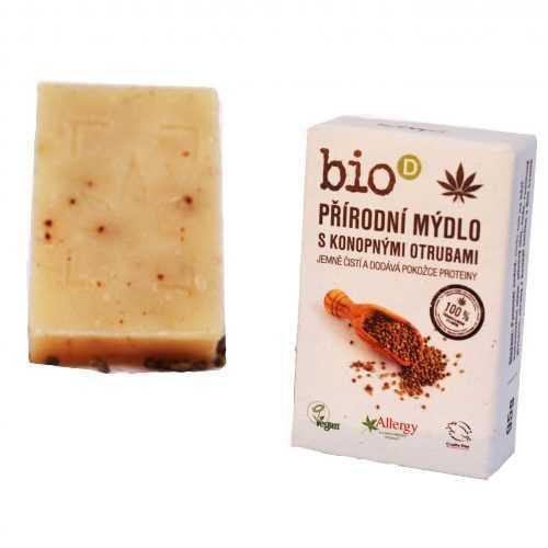 Bio d Mýdlo s konopnými otrubami 95 g Bio d