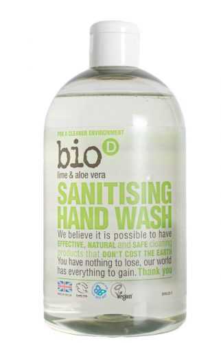 Bio d Tekuté dezinfekční mýdlo na ruce limetka+Aloe 500 ml Bio d