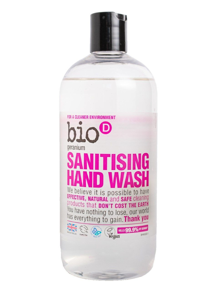 Bio d Tekuté dezinfekční mýdlo na ruce pelargónie 500 ml Bio d