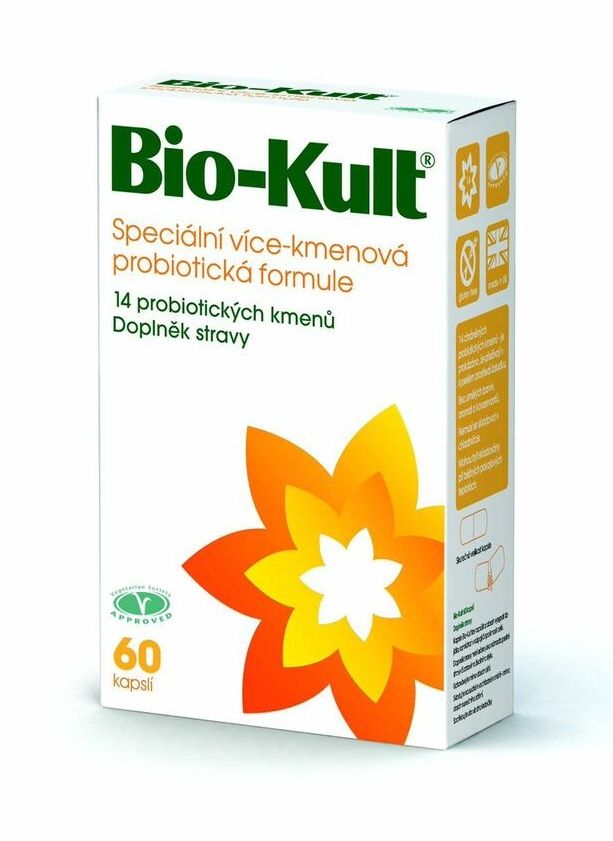 Bio-kult 14 probiotických kmenů 60 kapslí Bio-kult