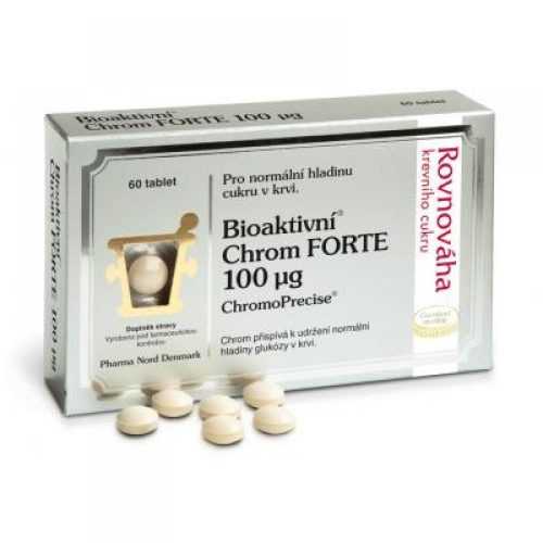 Bioaktivní Chrom FORTE 100 µg 60 tablet Bioaktivní