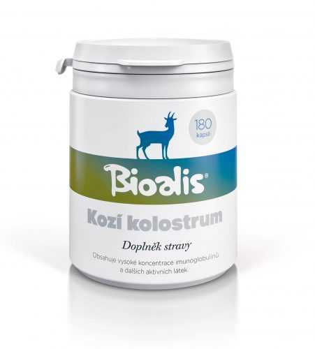 Bioalis Kozí kolostrum 180 kapslí Bioalis