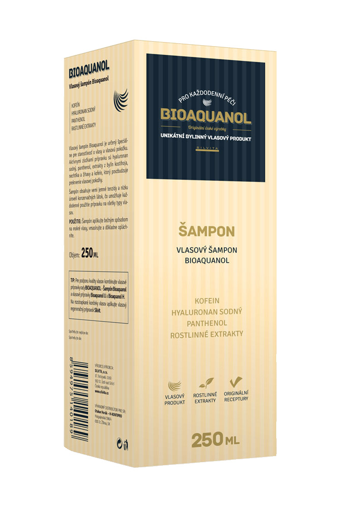 Bioaquanol Vlasový šampon 250 ml Bioaquanol