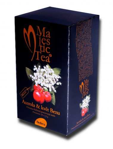 Biogena Majestic Tea Acerola + květ Bezu porcovaný čaj 20x2