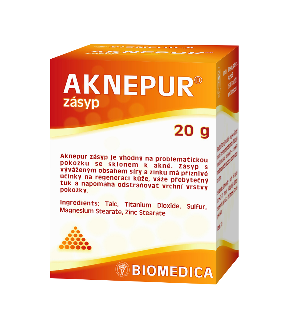 Biomedica Aknepur zásyp 20 g Biomedica