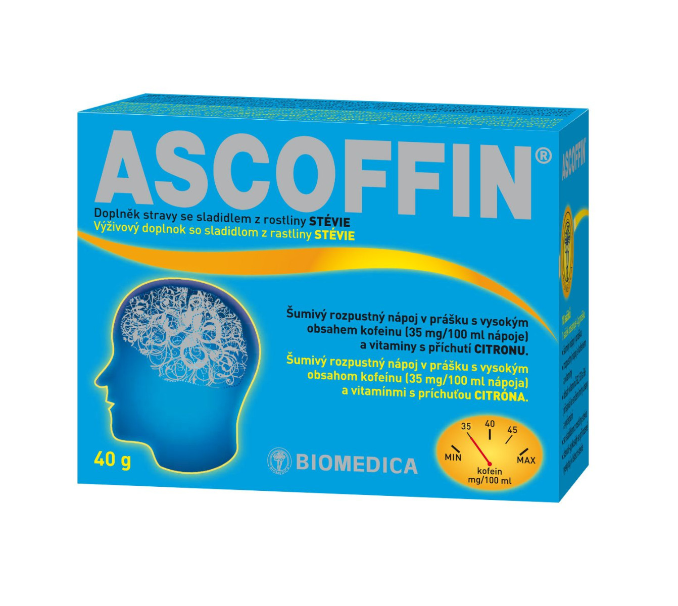 Biomedica Ascoffin sáčky 10x4 g Biomedica