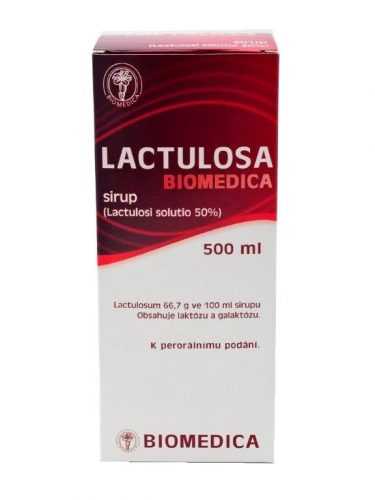 Biomedica LACTULOSA sirup 500 ml Biomedica