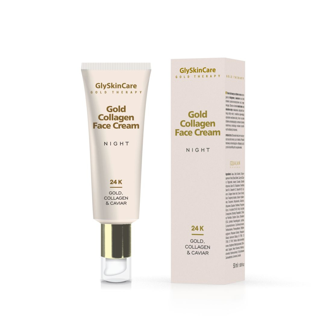 Biotter Gold Collagen Cream noční krém 50 ml Biotter
