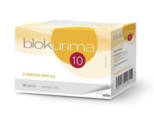 Blokurima 2g D-manózy sáčky 10x4 g Blokurima