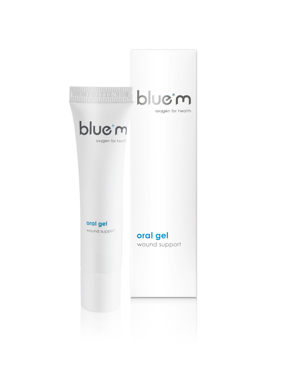 BlueM Gel na hojení ran v ústech 15 ml BlueM