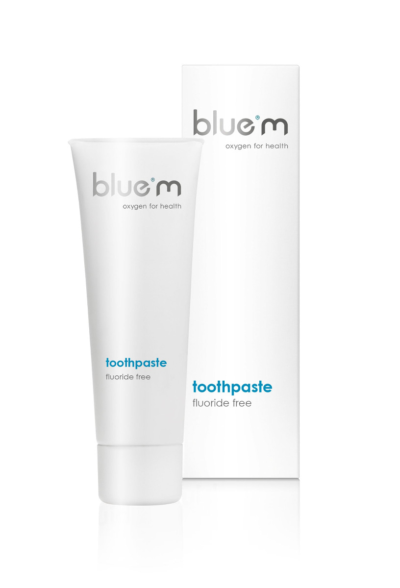 BlueM Zubní pasta bez fluoridu 75 ml BlueM