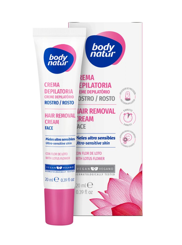 Body Natur Depilační krém na obličej 20 ml Body Natur