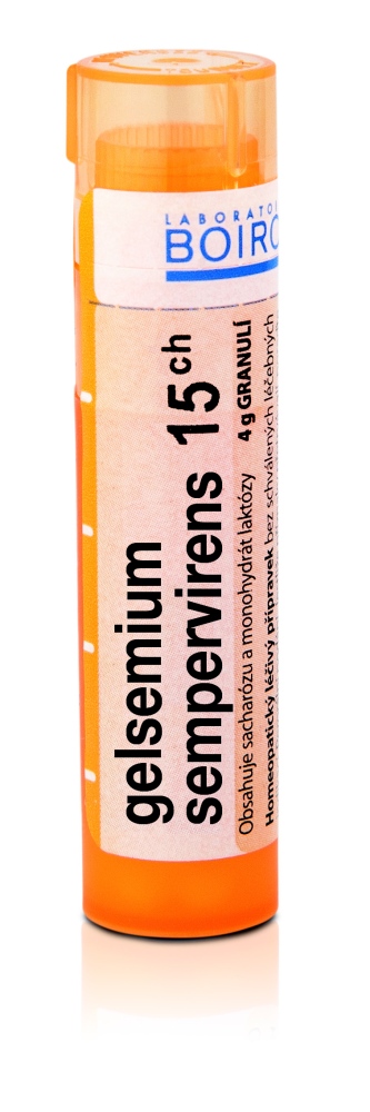 Boiron GELSEMIUM SEMPERVIRENS CH15 granule 4 g Boiron