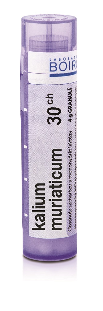 Boiron KALIUM MURIATICUM CH30 granule 4 g Boiron