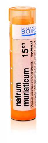 Boiron NATRUM MURIATICUM CH15 granule 4 g Boiron