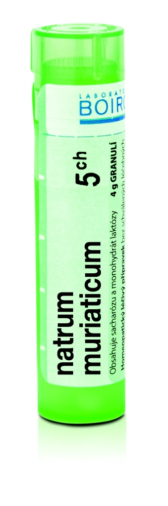 Boiron NATRUM MURIATICUM CH5 granule 4 g Boiron