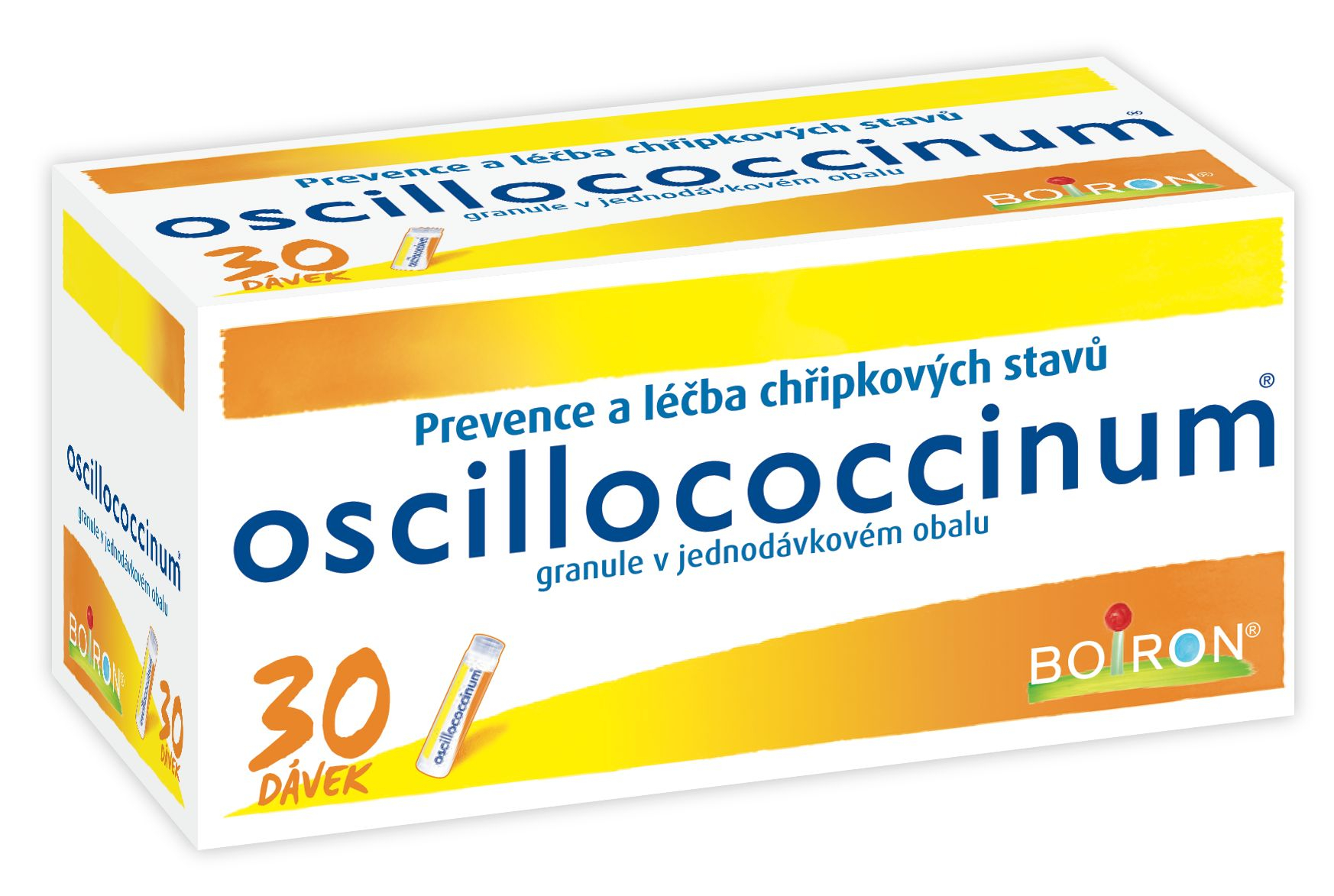 Boiron Oscillococcinum perorální granule 30x1 g Boiron