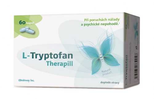 Brainway L-Tryptofan Therapill 60 kapslí Brainway