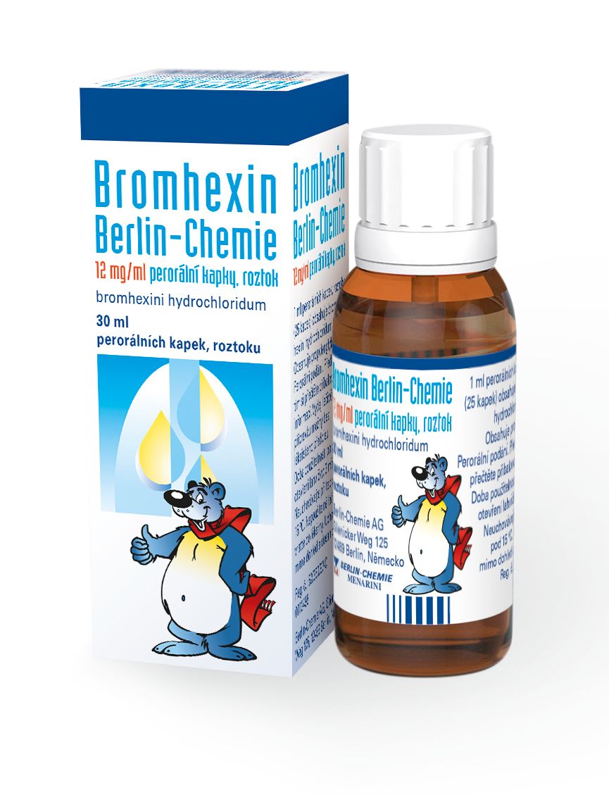 Bromhexin bc 12 Berlin-Chemie kapky 30 ml Bromhexin bc