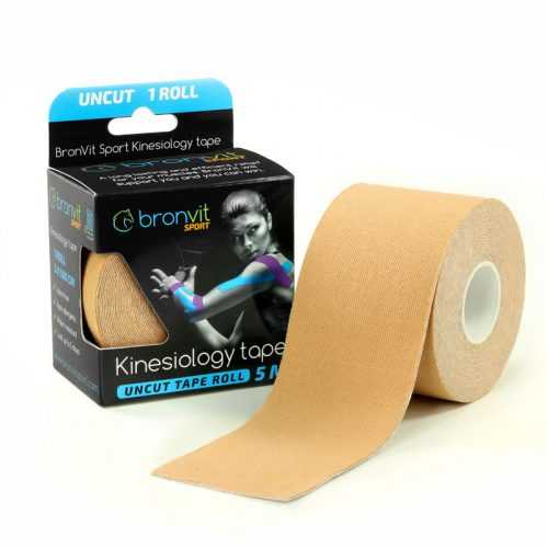 BronVit Sport Kinesio Tape classic 5 cm x 5 m tejpovací páska béžová BronVit Sport