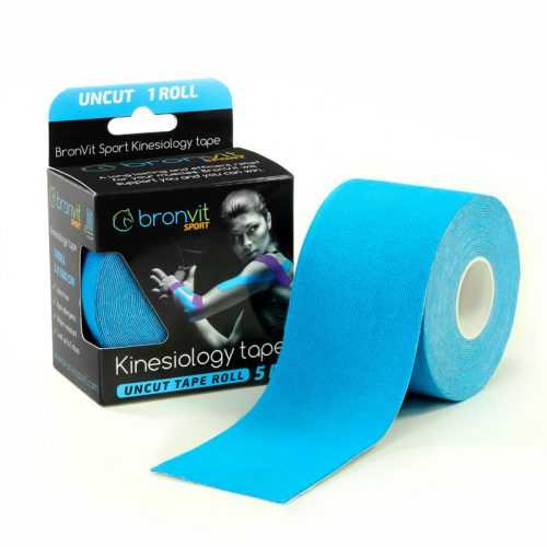 BronVit Sport Kinesio Tape classic 5 cm x 5 m tejpovací páska modrá BronVit Sport