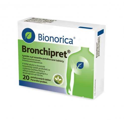 Bronchipret Tymián a prvosenka 20 tablet Bronchipret