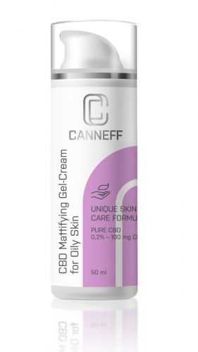 CANNEFF CBD Mattifying Gel-Cream 50 ml CANNEFF