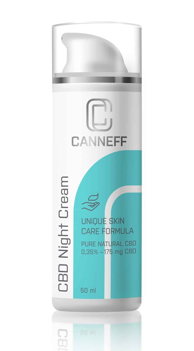 CANNEFF CBD Night Cream 50 ml CANNEFF