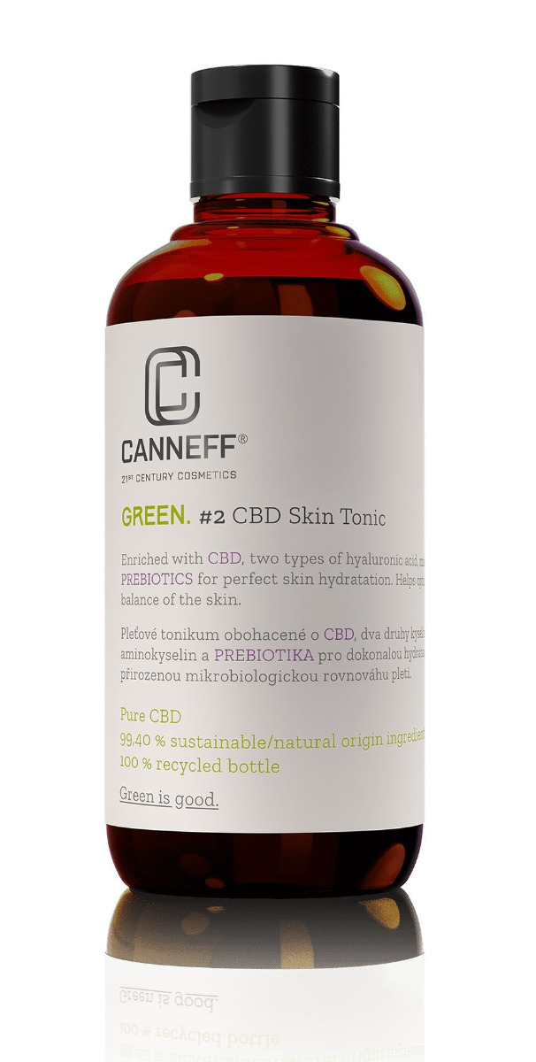 CANNEFF GREEN 2 CBD Skin Tonic 200 ml CANNEFF