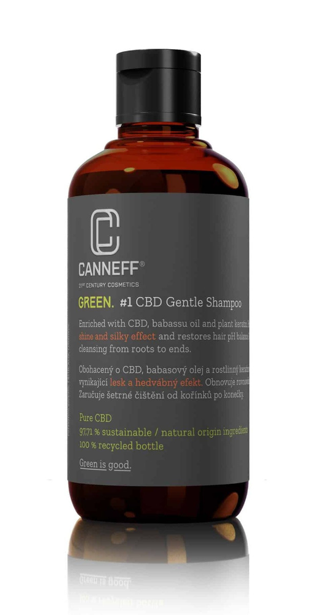 CANNEFF GREEN CBD Gentle Shampoo 200 ml CANNEFF