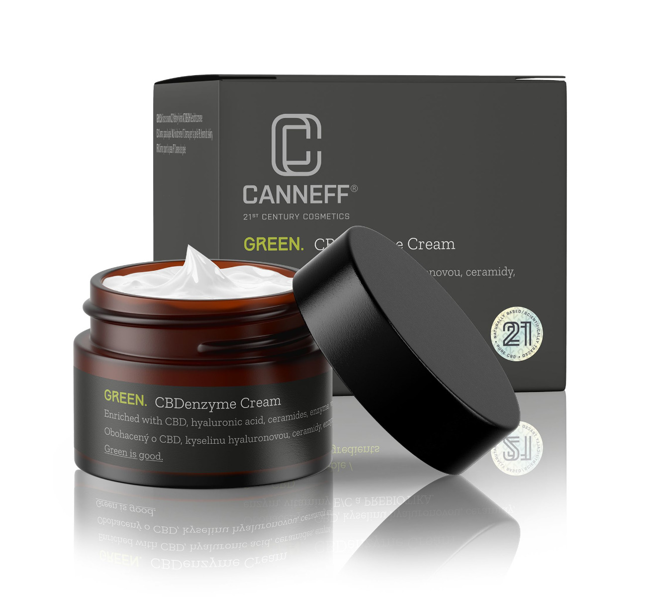 CANNEFF GREEN CBDenzyme Cream 50 ml CANNEFF