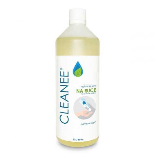 CLEANEE ECO Body Hygienický sprej na ruce náhradní náplň 1 l CLEANEE