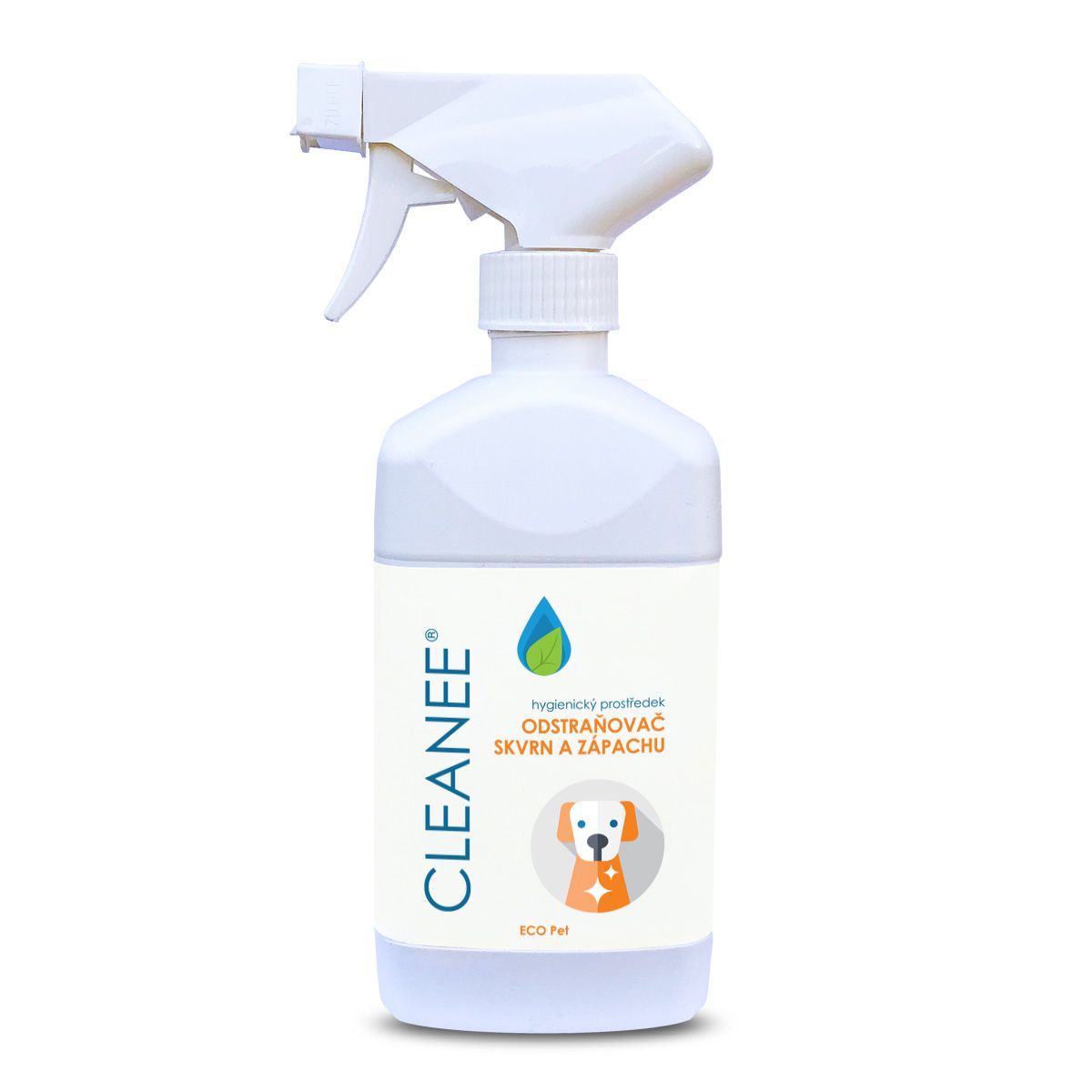 CLEANEE ECO Pet Hygienický odstraňovač skvrn a zápachu 500 ml CLEANEE