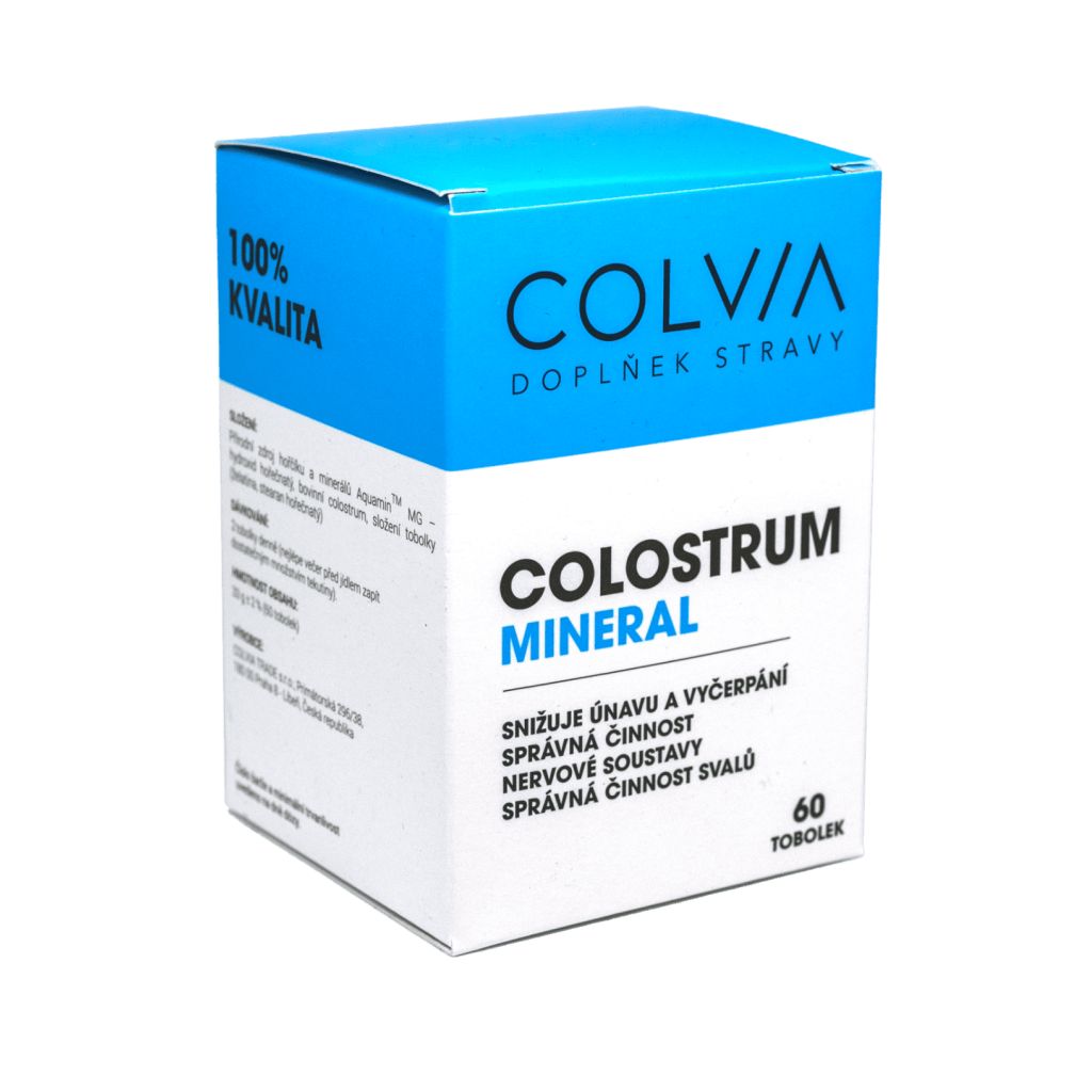 COLVIA Colostrum minerál 60 tobolek COLVIA